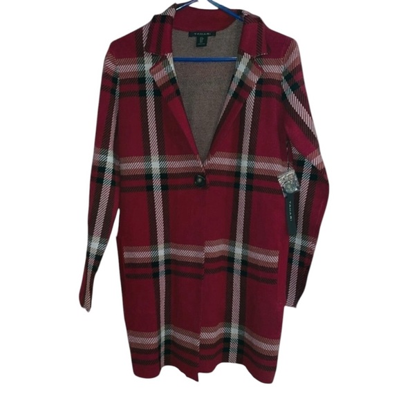 🌹NWT/TAHARI ONE BUTTON CARDIGAN - Picture 1 of 6